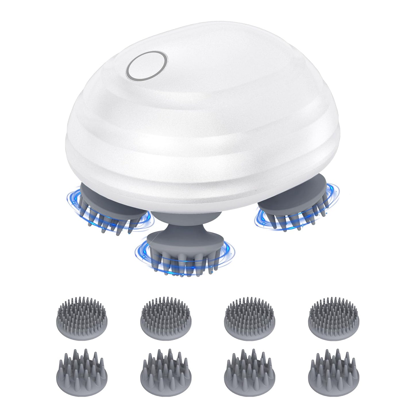 Waterproof Cordless Scalp Massager with 96 Nodes